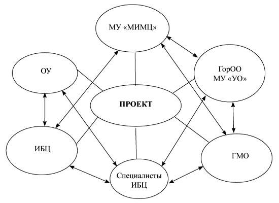 Сетевая организационная структура схема